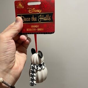 Disney Holiday Ornament with Black and White Accents